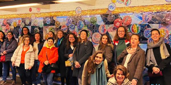 Sortie Art dans le métro